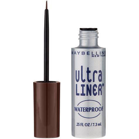 dark brown waterproof eyeliner.